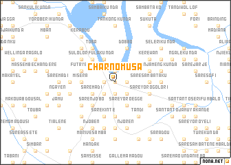 map of Charno Musa