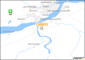 map of Charny