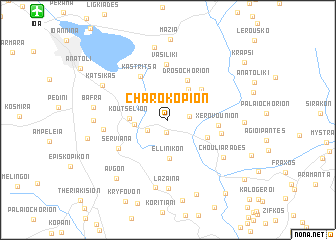 map of Charokópion