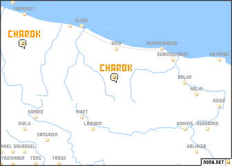 map of Charok