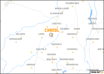 map of Chārol
