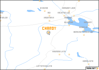 map of Charoy