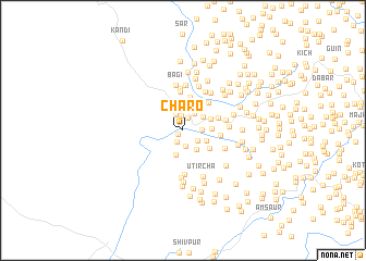 map of Charo