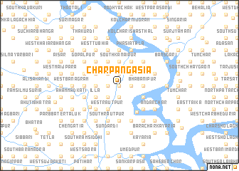 map of Char Pāngāsia