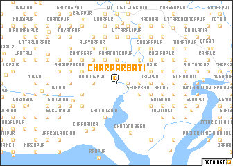 map of Charpārbati
