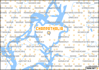 map of Char Pāthālia