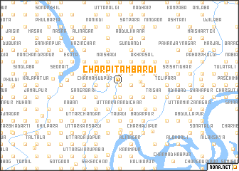 map of Char Pitāmbardi