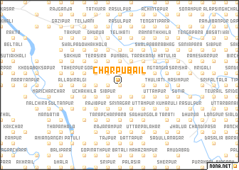 map of Char Pubāil