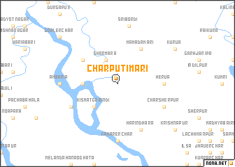 map of Char Putimāri