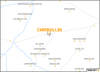 map of Charquillos