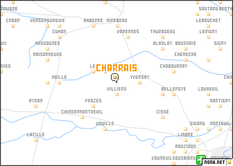 map of Charrais