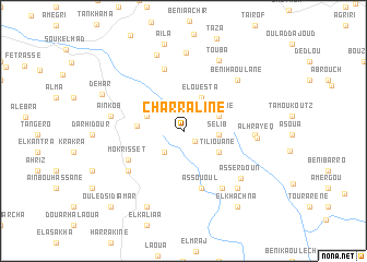 map of Charraline