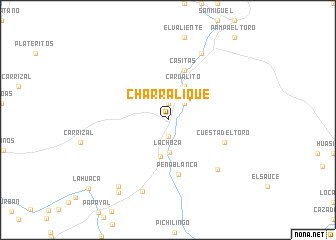 map of Charralique