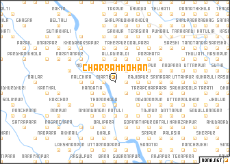 map of Char Rāmmohan