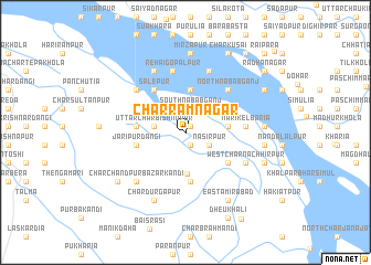 map of Char Rāmnagar