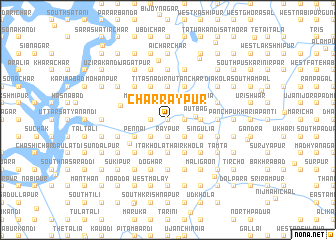 map of Char Rāypur