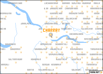 map of Char Rāy