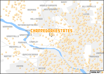 map of Charred Oak Estates