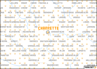 map of Charrette