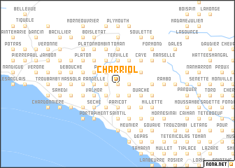 map of Charriol