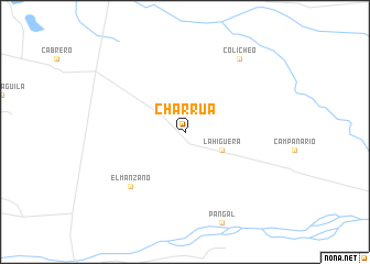 map of Charrúa