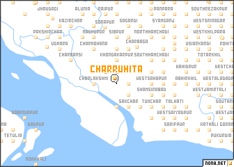 map of Char Ruhita