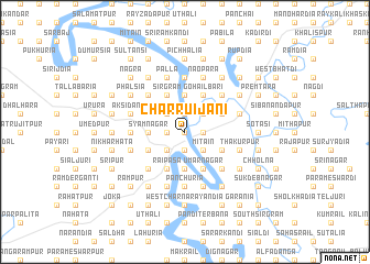 map of Char Ruijāni