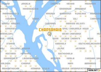 map of Char Samāia