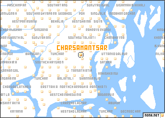 map of Char Sāmantsār