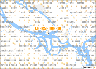 map of Char Sanhārdi