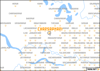 map of Char Sāpmāri