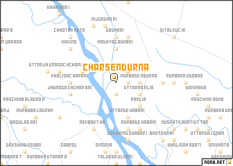 map of Char Sendurna