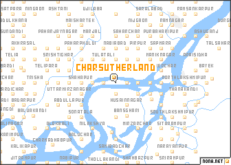 map of Char Sutherland