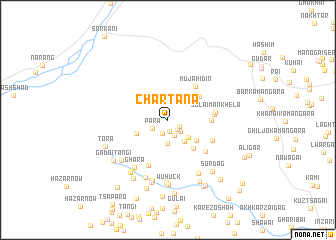map of Chartana