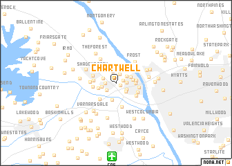 map of Chartwell