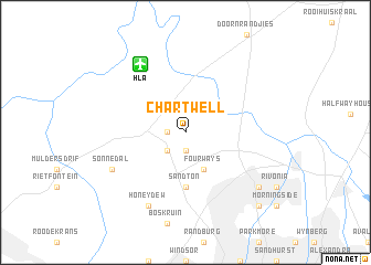 map of Chartwell