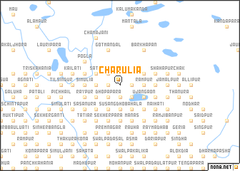 map of Chārulia