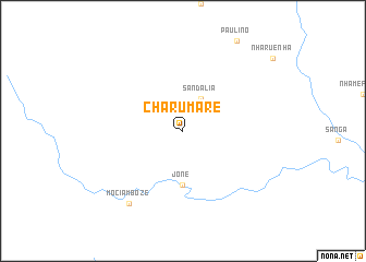 map of Charumare