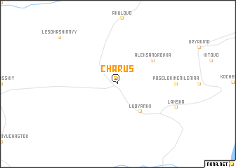 map of Charus