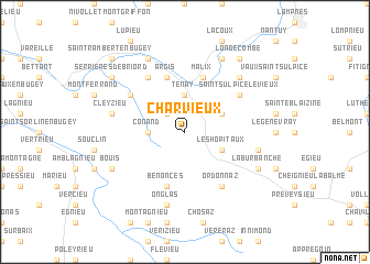 map of Charvieux