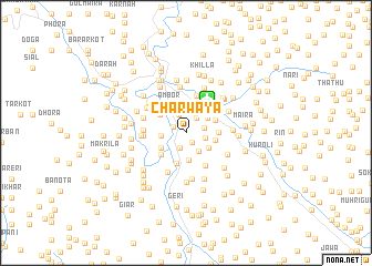 map of Charwāya