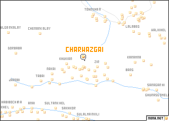 map of Charwāzgāi