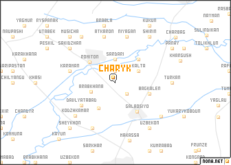 map of Charyk