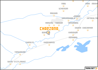 map of Charzana