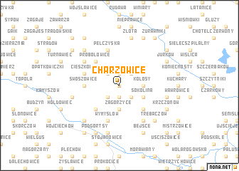 map of Charzowice