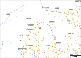 map of Char