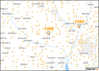 map of Chār