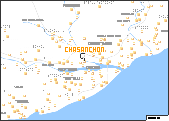 map of Chasan-ch\