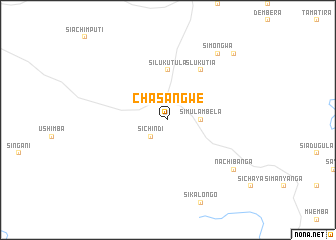 map of Chasangwe