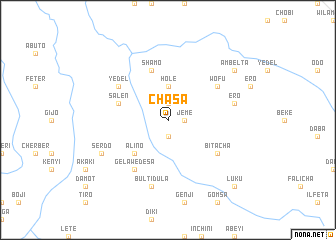 map of Chasa